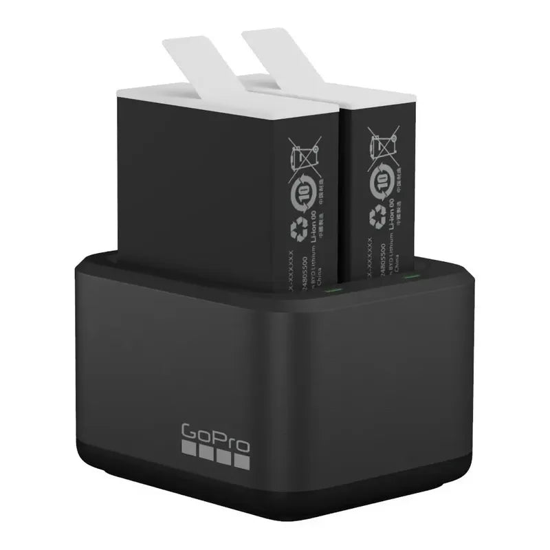 Cargador Dual+ 2 Batería Enduro Para Gopro, Varios Modelos