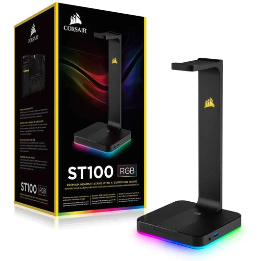 Base Corsair Rgb St100 Rgb Premium Headset Stand
