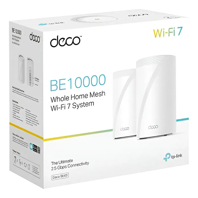 Tp-link Deco Be10000 Tri-band Wi-fi 7 Mesh 10gbps (2 Pack)