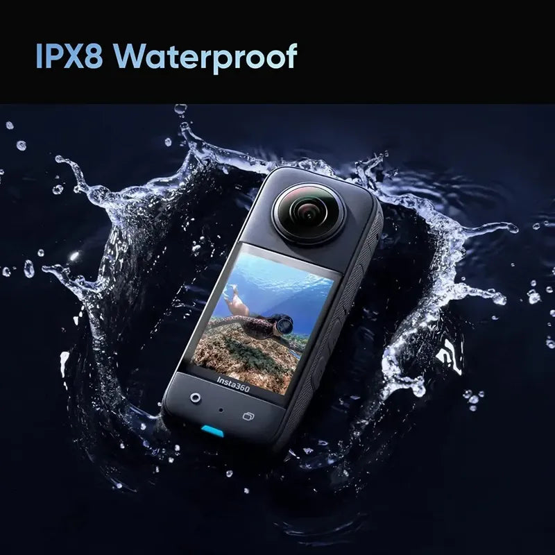 Cámara Insta360 X3 Get Set Kit 5.7k 360 Grados, 48 Mp 60 Fps