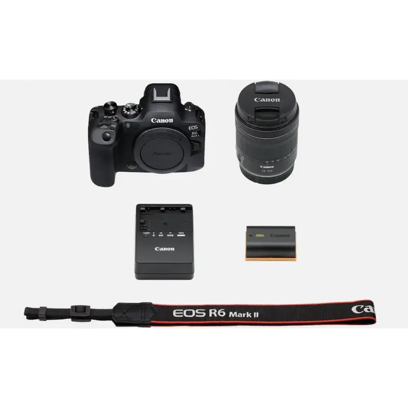 Camara Canon Eos R6  Mark Ii + Lente 24-105mm F/4-7.1 Is Stm