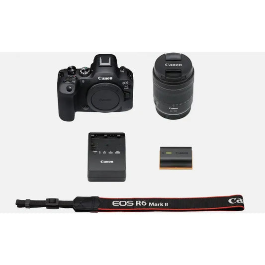 Camara Canon Eos R6  Mark Ii + Lente 24-105mm F/4-7.1 Is Stm