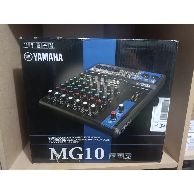 Mezcladora Análoga Yamaha De 10 Canales Mg-10