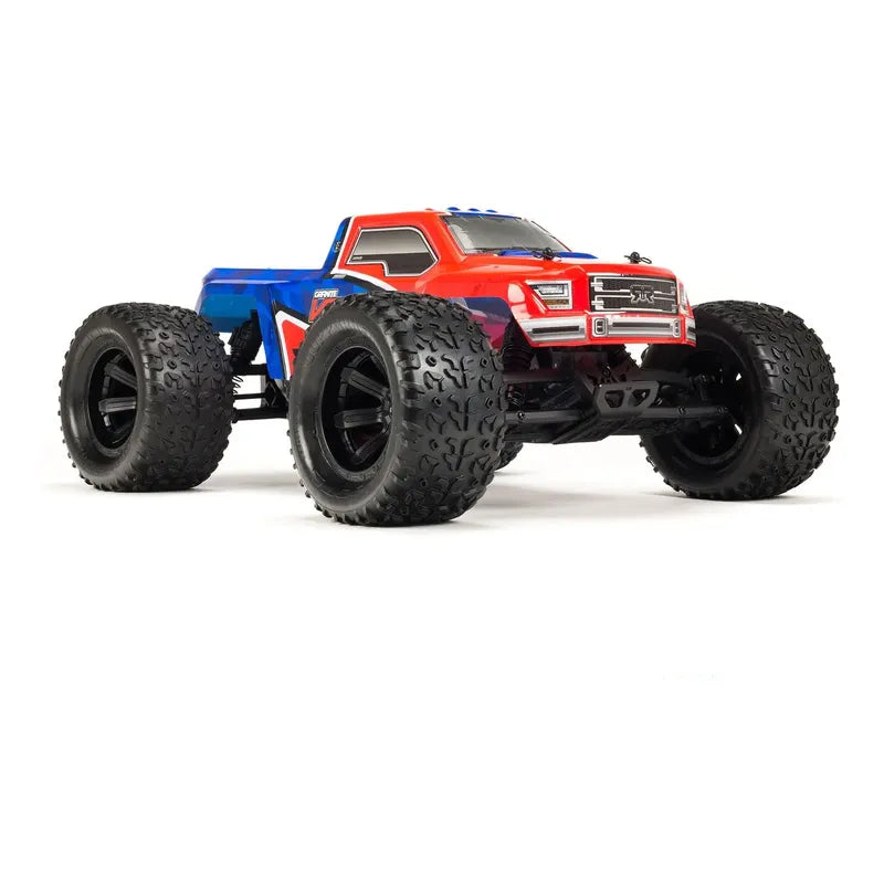 Camioneta Monster Truck Rc Armma Granite Voltage1:10 Brushed Rojo/azul N/a