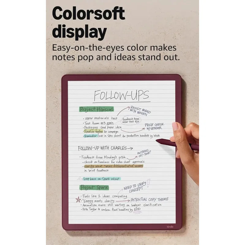 Amazon Kindle Scribe Colorsoft 64 Gb, 11 + Premium Pen