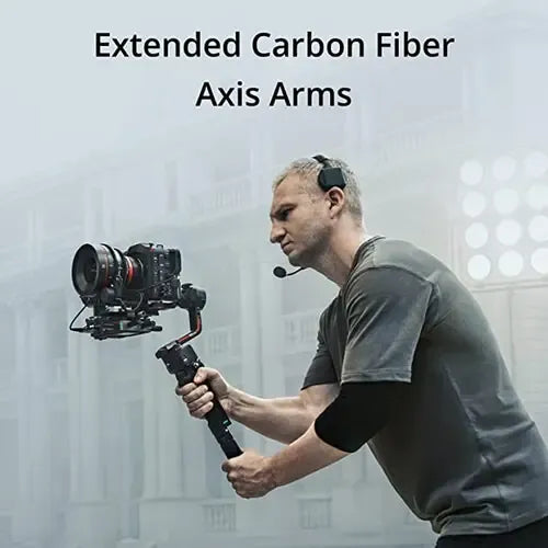 Estabilizador Gimbal Dji Ronin Rs 3 Pro, 12 Hora, Carga4,5kg Negro