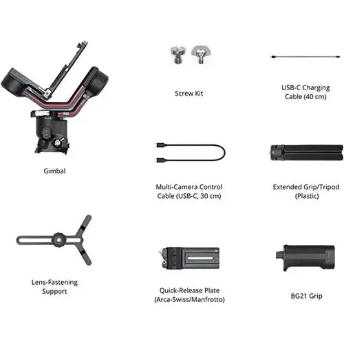 Estabilizador Gimbal Dji Ronin Rs 3, 12 Horas Continuas