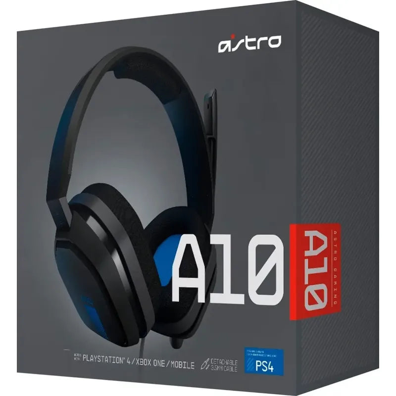 Audífonos Astro Gaming A10 Ps4 Xbox One Mobile,  Negro