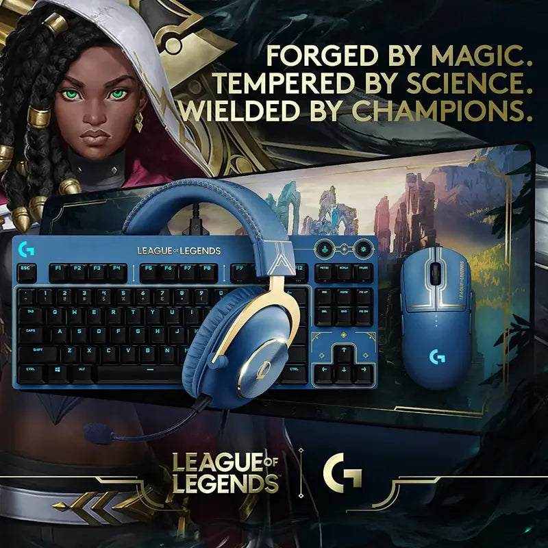 Auriculares Logitech G Pro X League Of Legends Edition Oscuro