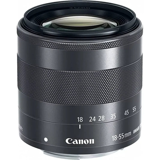 Lente Canon Ef-m 18-55mm F/3.5-5.6 Is Stm Canon Ef M Negro