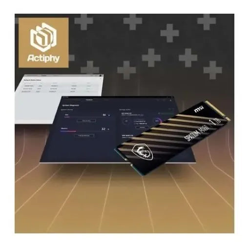 Msi Spatium M450 M.2 2280 1tb Pci-e.4.0 X4, Nvme 1.4 3d Nand Negro