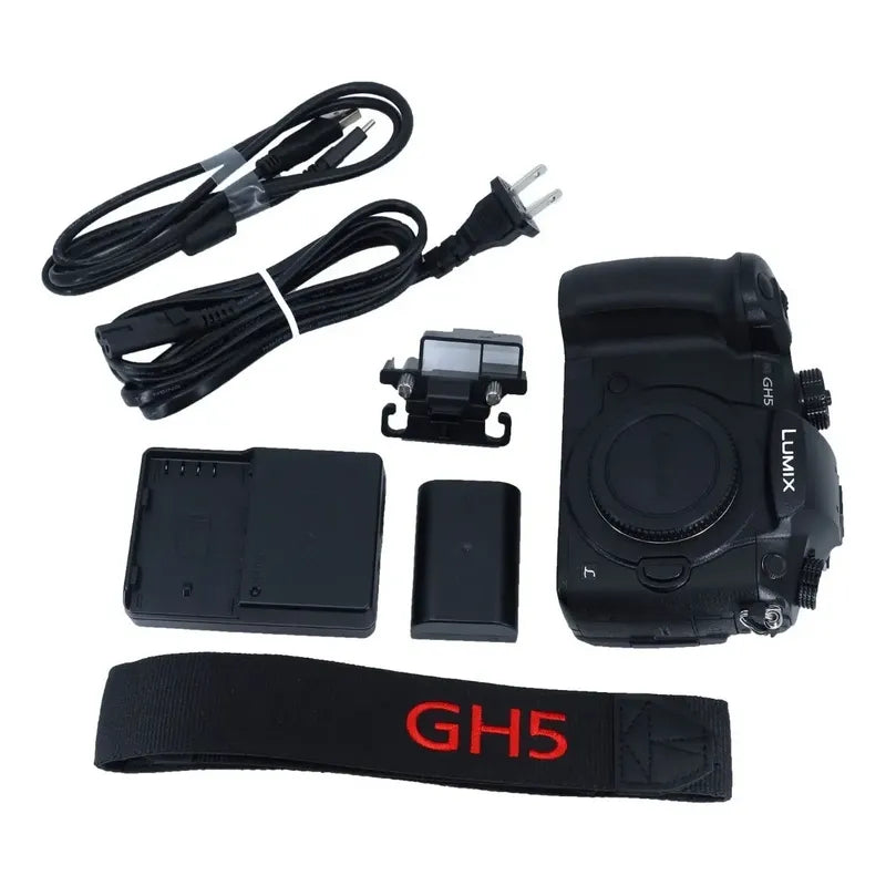 Camara Panasonic Lumix Gh5 4k Mirrorless Negro