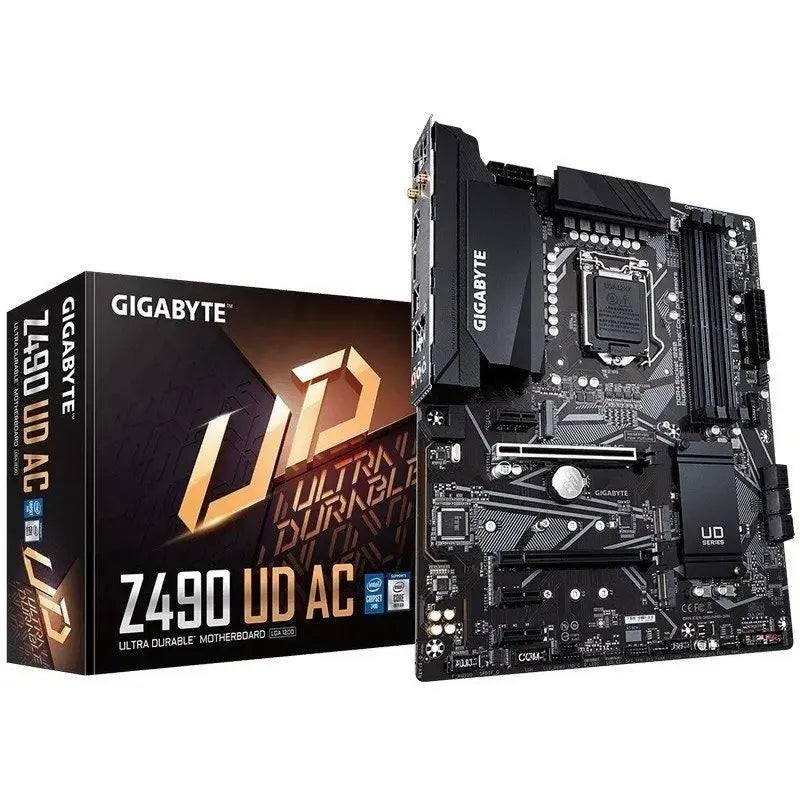 Tarjeta Madre Gigabyte Z490 Ud Ac-y1 Intel 10gen Lga 1200