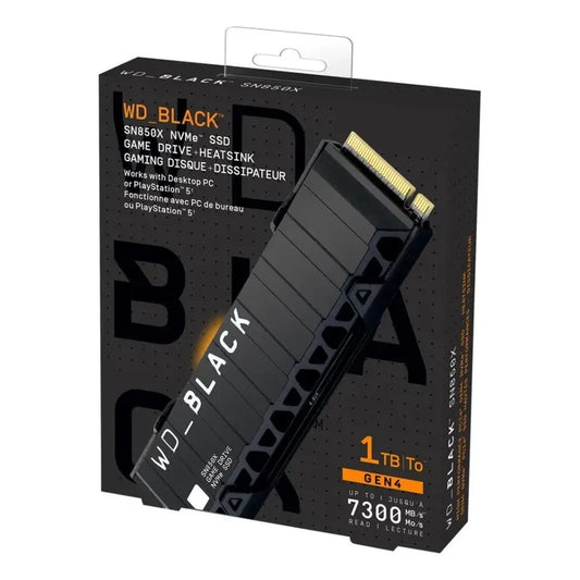 M.2 Wd_black Sn850x 1tb Pci-express 4.0 7300mb Read/write
