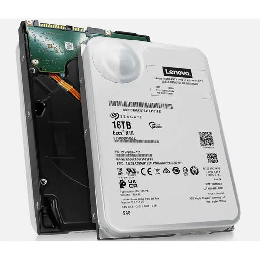 Disco Duro Seagate Lenovo X18 Empresarial 16tb 7200rpm Gris