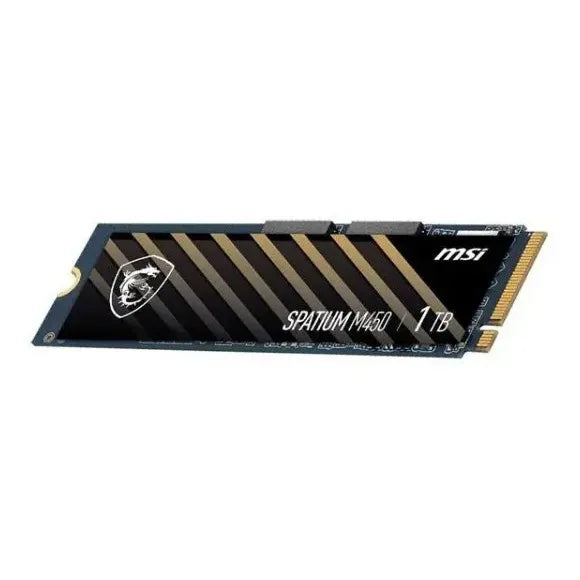 Msi Spatium M450 M.2 2280 1tb Pci-e.4.0 X4, Nvme 1.4 3d Nand Negro