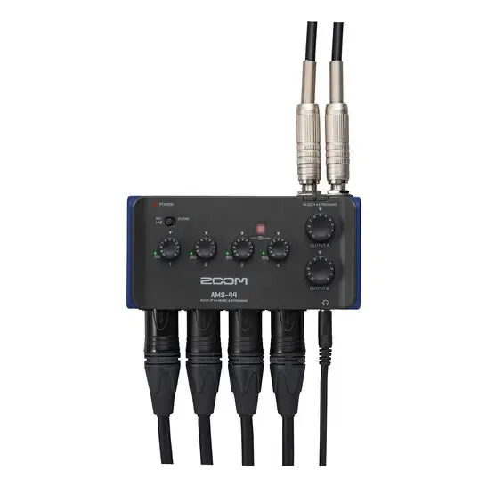 Interfaz De Audio Zoom Ams-44 Usb-c