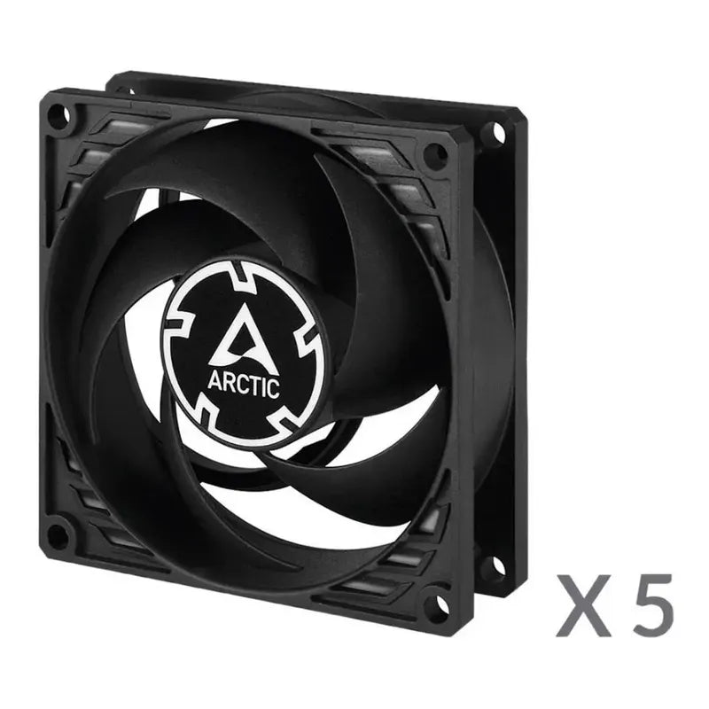Pack 5 Fan Cooler 80mm Arctic Cooling P8  Wow 3000rpm