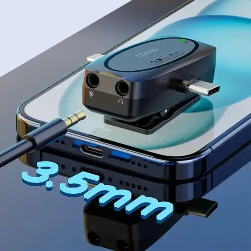 Micrófono Ulanzi V6 Duo 3-in-1 Wireless Usb-c Y Lightning